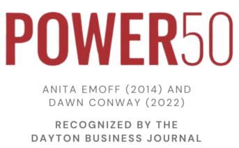 Power 50 Anita Emoff (2014) and Dawn Conway (2022) Recognized by the Dayton Business Journal