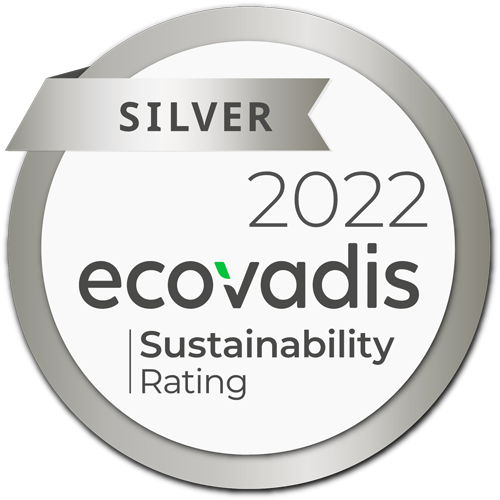 Silver 2022 Exovadis Sustainability Rating