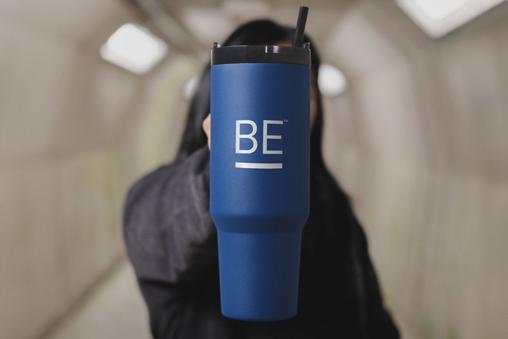 Boost Engagement branded merchandise drinkware